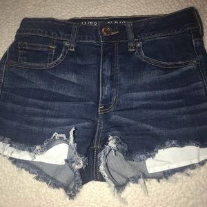 American Eagle High rise shortie